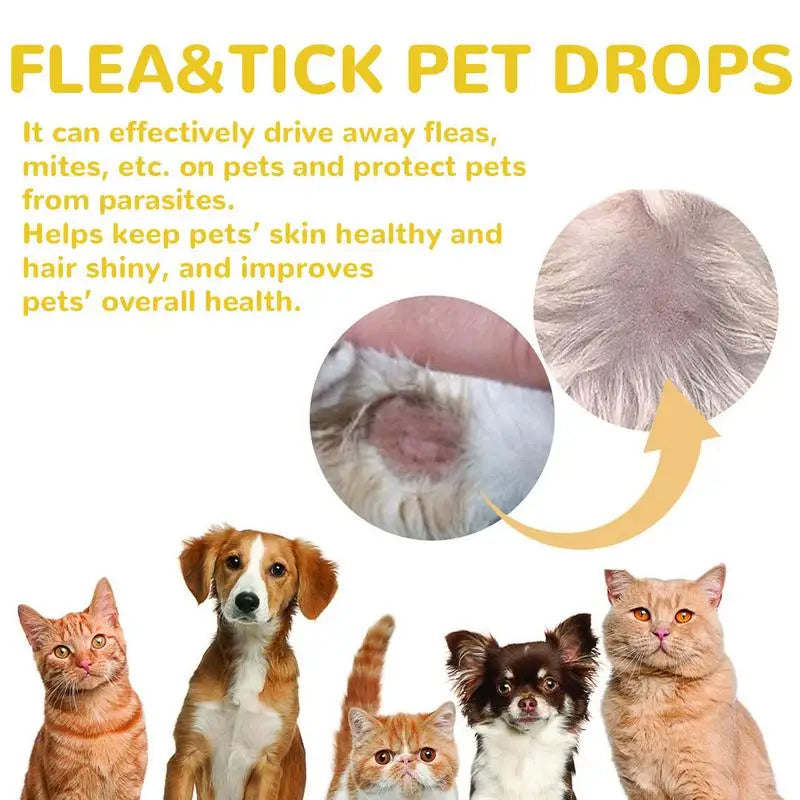 Topical Flea And Tick Treatment For Dogs And Cats Natural