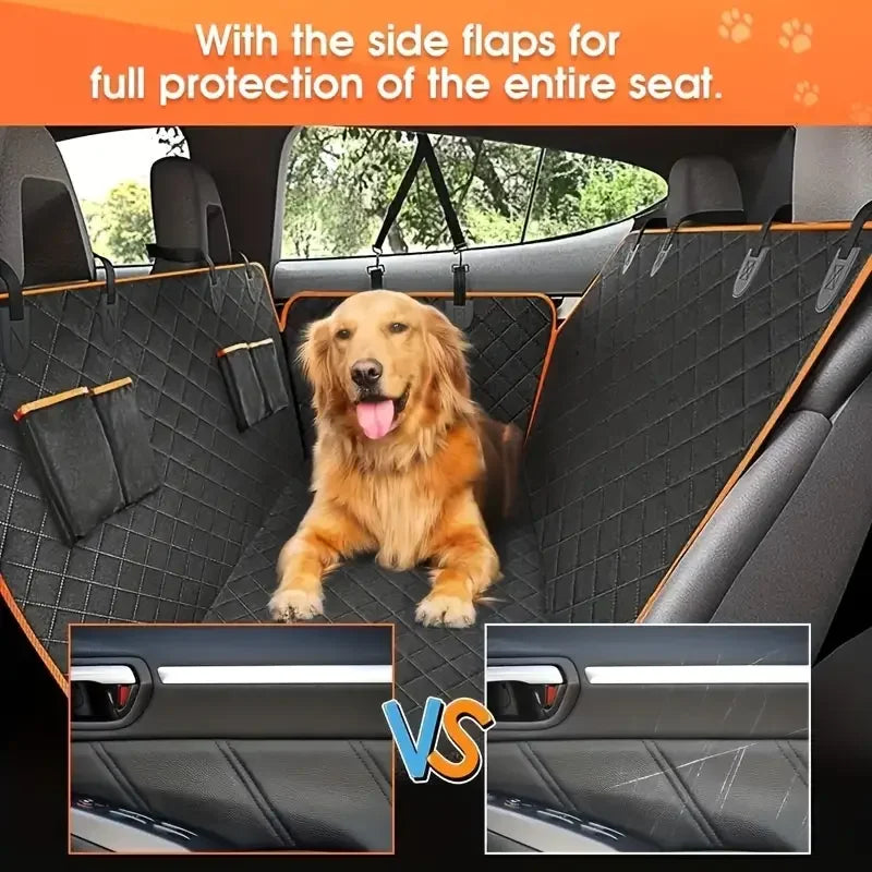 Dog Car Back Seat Cover Waterproof Nonslip Hammock For Pets