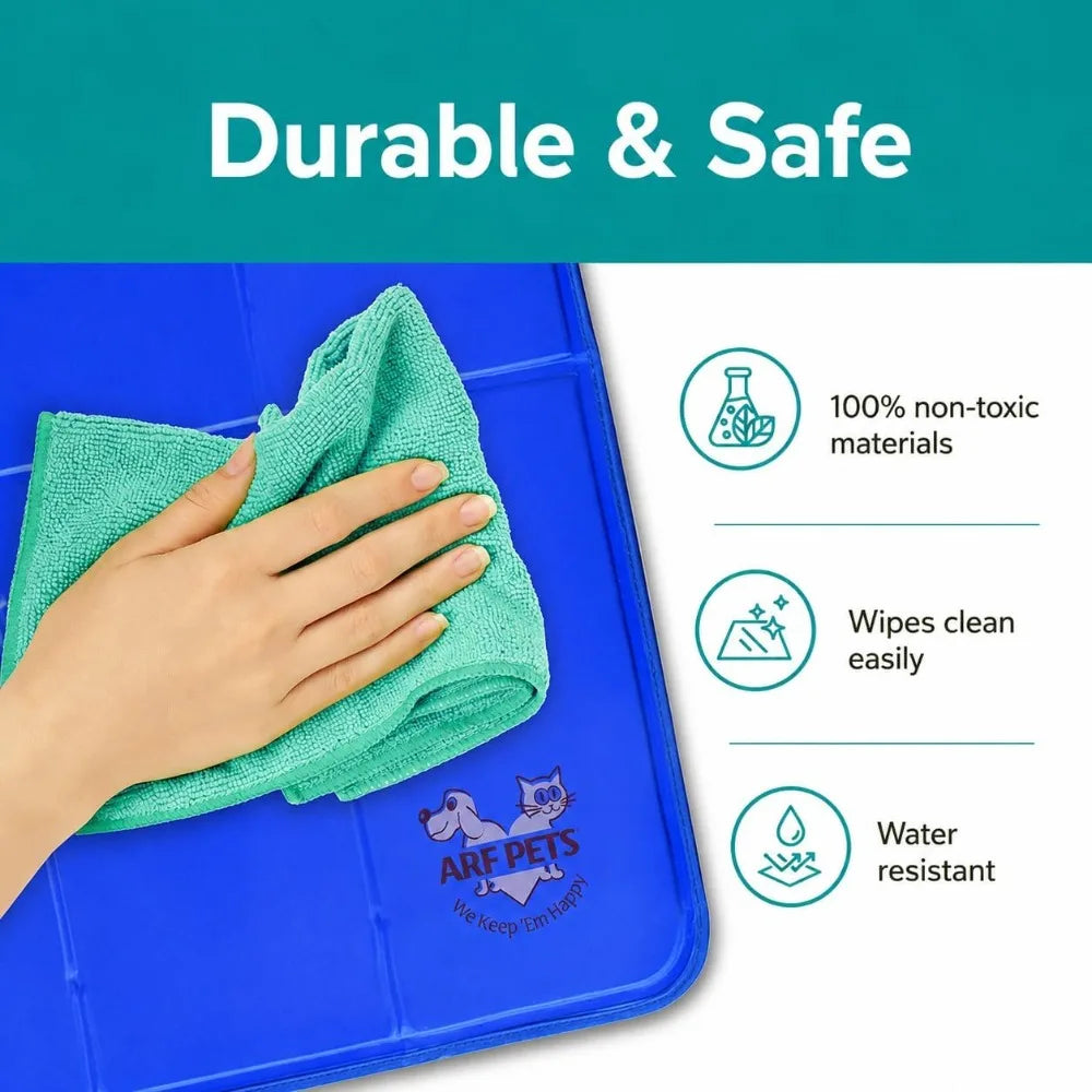 Self Cooling Dog Mat Non Toxic Gel Pad No Electricity Needed