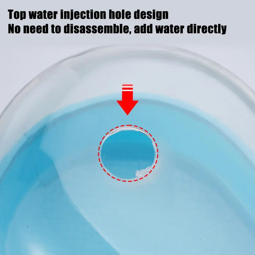 Bird Bath for Cage Cleaning Parakeet Cockatiel Hanging Acrylic Cube