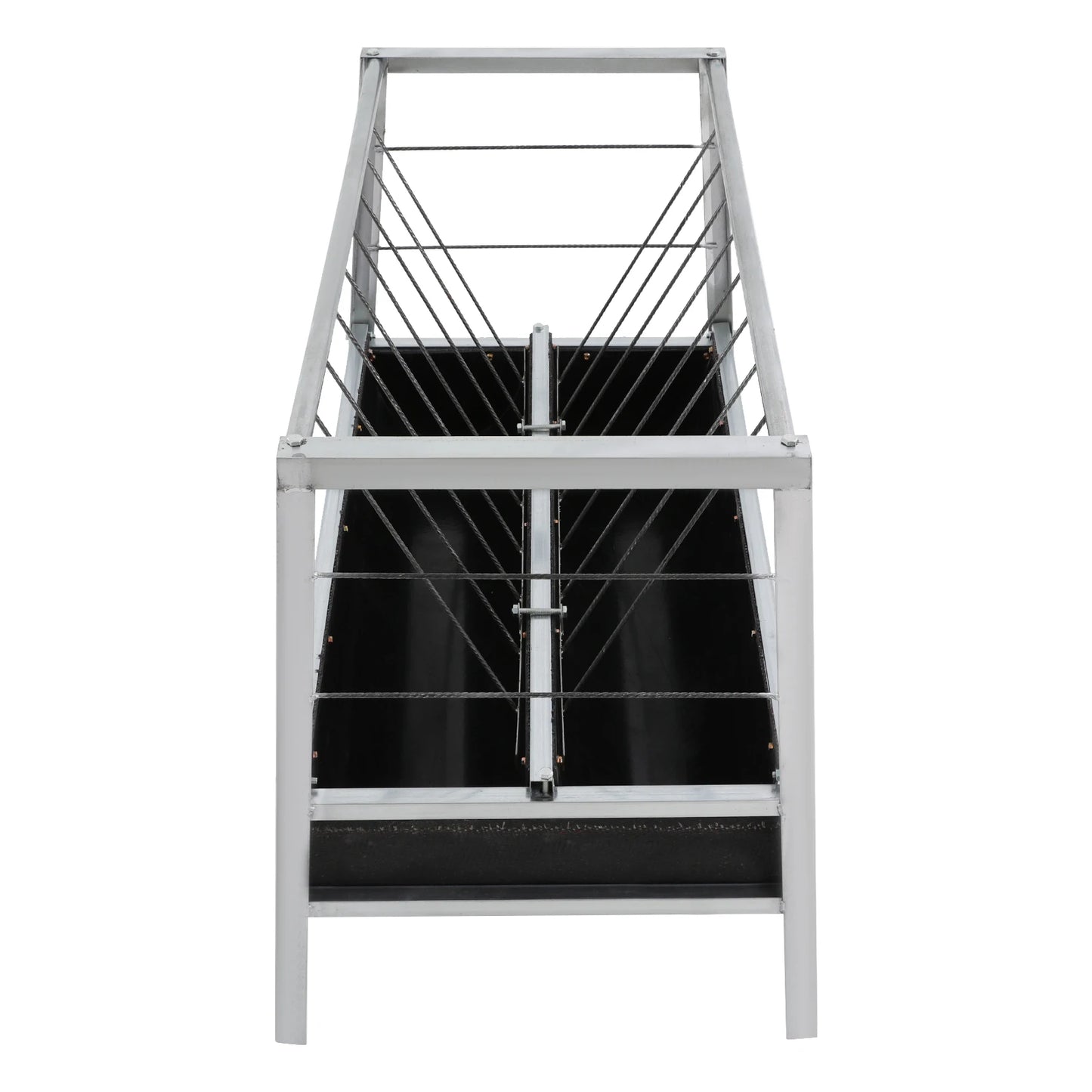 Galvanized Steel Livestock Feed Trough For Goats Horses Cattle