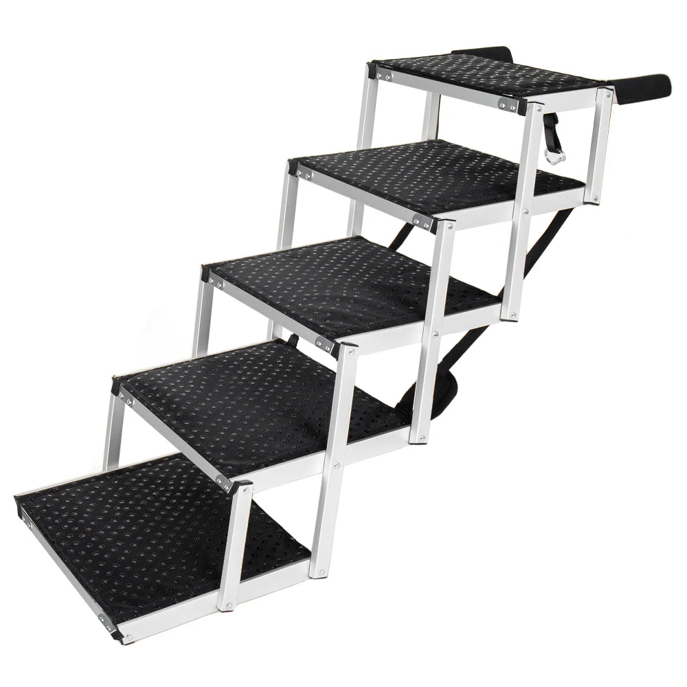 LISM Foldable Non-Slip Dog Ramp for Cars SUVs and Trucks