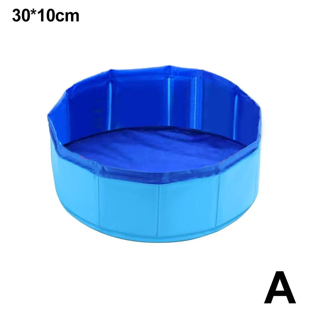 Foldable Pet Bath Pool For Dogs And Cats Interactive Toy