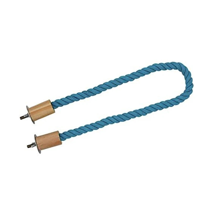 Parrot Training Toy Cage Cotton Rope Perch For Budgies