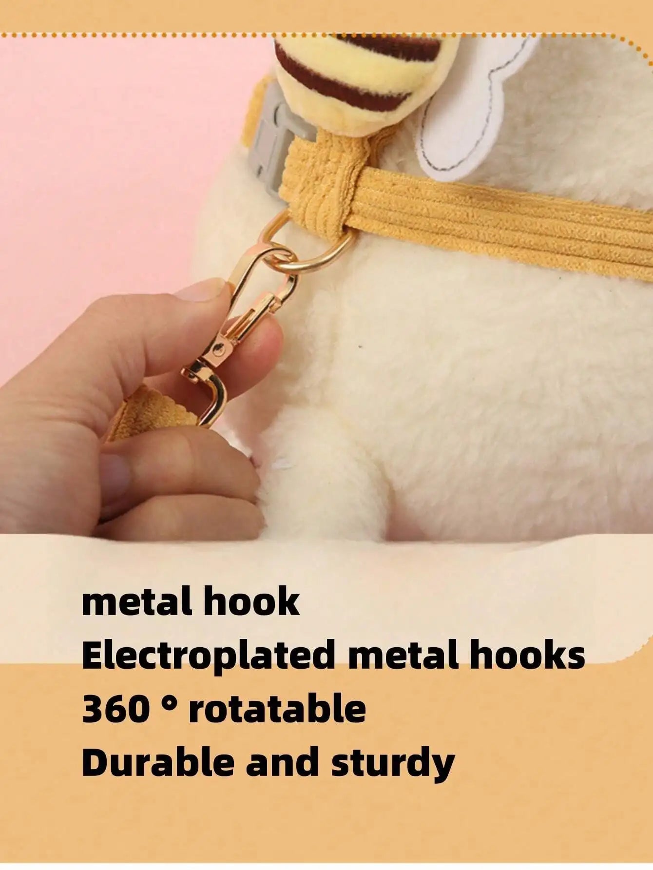 Small Dog Harness Leash Chest Back Style Vest Teddy Bichon