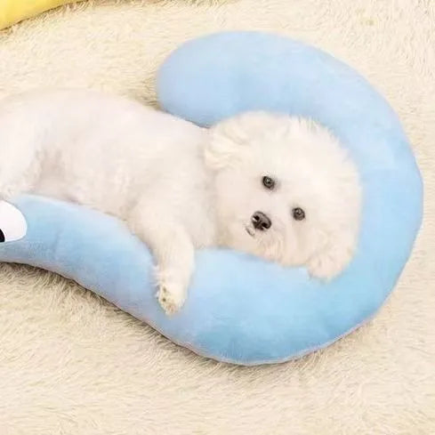 Pet Comfort U-Shaped Cat Pillow Calming Plush