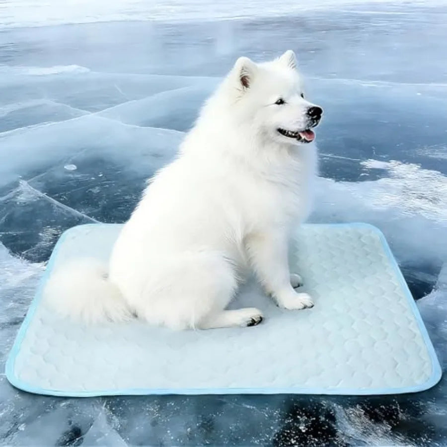 Anti Slip Washable Cooling Mat For Comfortable Pets