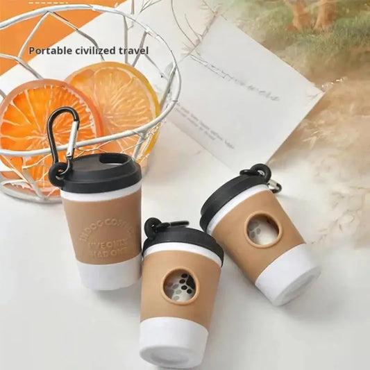 Portable Dog Poop Bag Dispenser For Outdoor Pet Walking