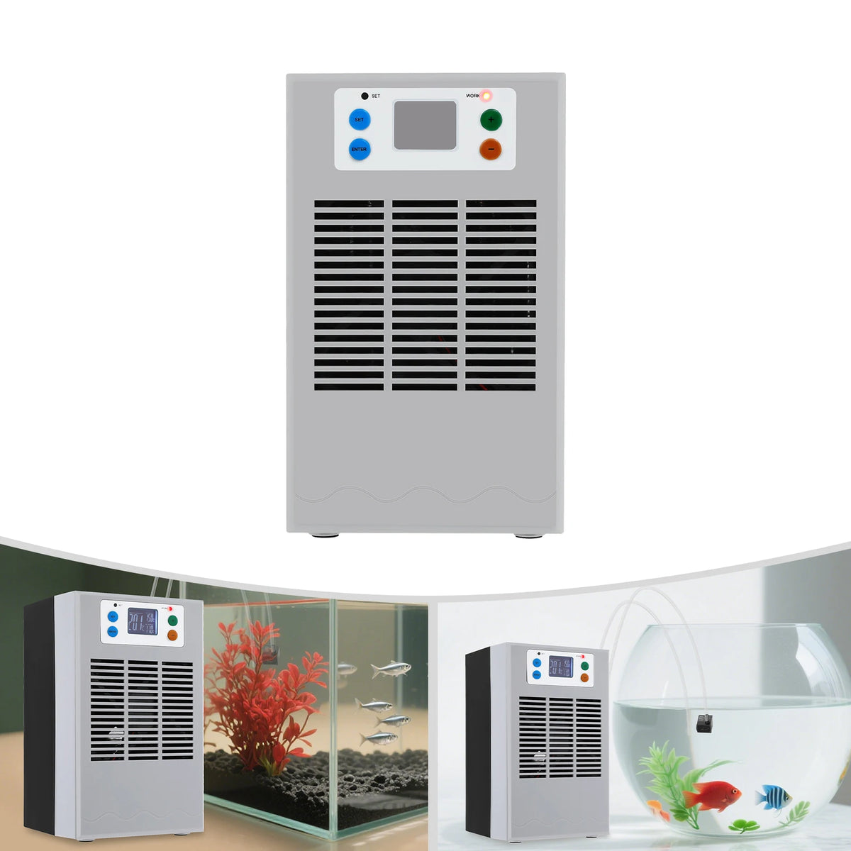 Reliable 100W Aquarium Water Chiller With Led Temperature Control
