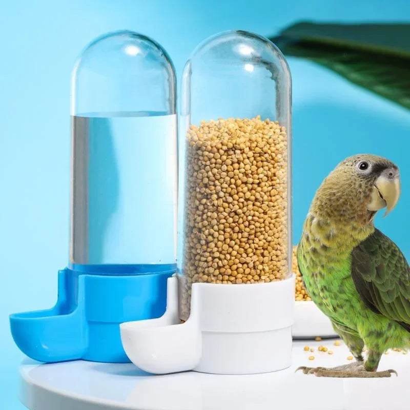 Bird Water Feeder Hanging Dispenser for Parrots and Finches