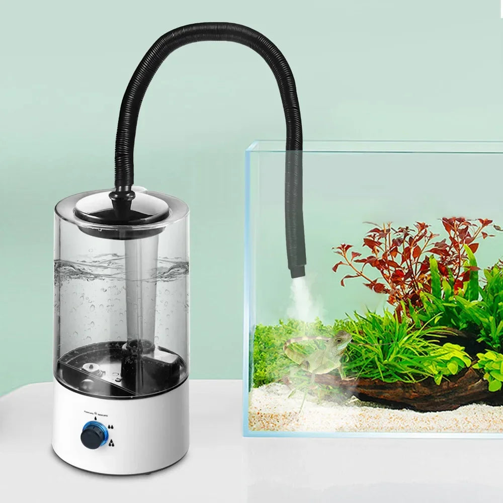Pet Humidifier With Adjustable Hose For Terrarium