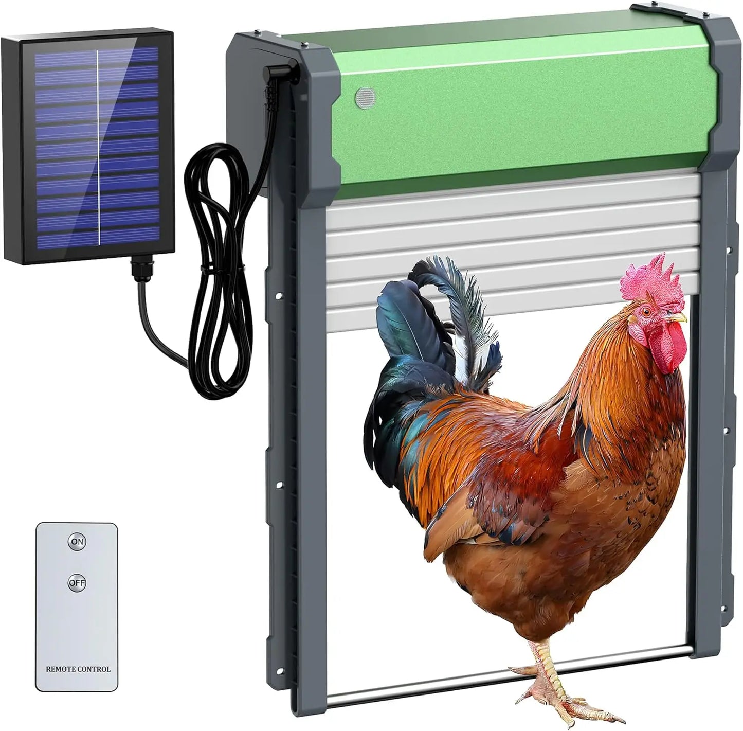Stainless Steel Chicken Coop Door for Secure Poultry Access