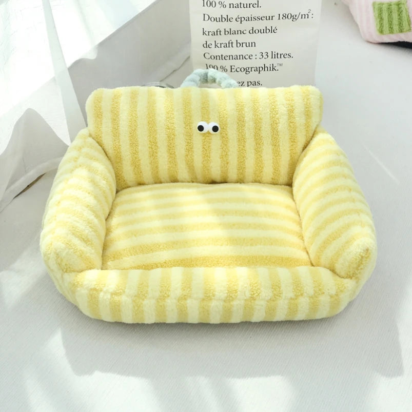 Wintertime Warm Pet Sofa Kennel Bed For Dogs And Cats