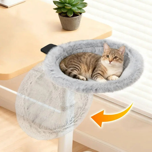 Cat Desk Bed Sunken Hammock With Clamp