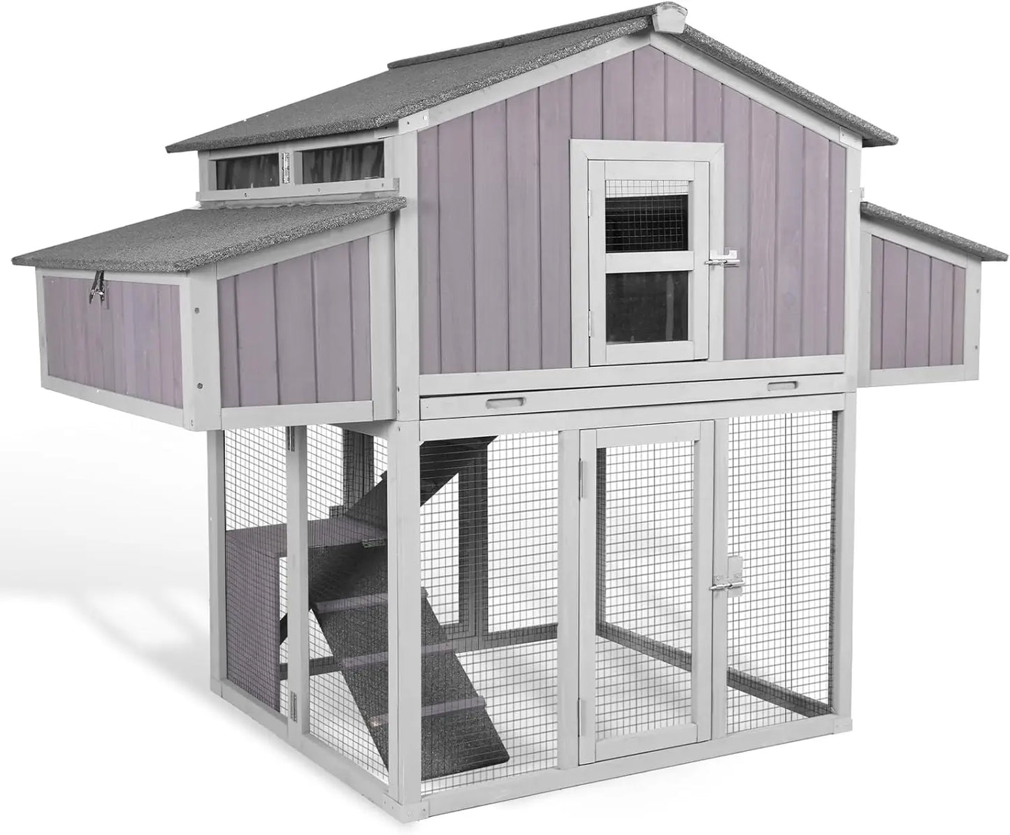 Foldable Outdoor Chicken Coop With Nesting Boxes And Perches