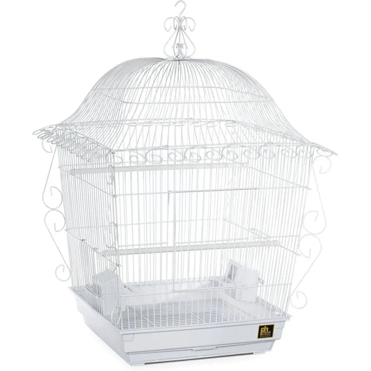 NONEM Scrollwork Bird Cage Vintage Design For Indoor Display