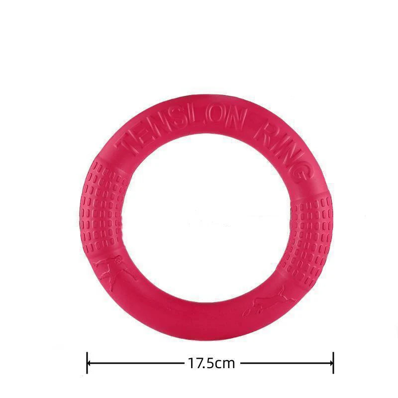 Dog Toy Flying Disk Ring Puller Eva Interactive Training