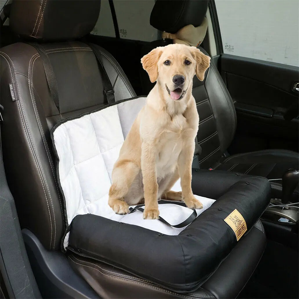 BINGOPAW Car Seat Dog Bed Waterproof Cushion With Removable Cover