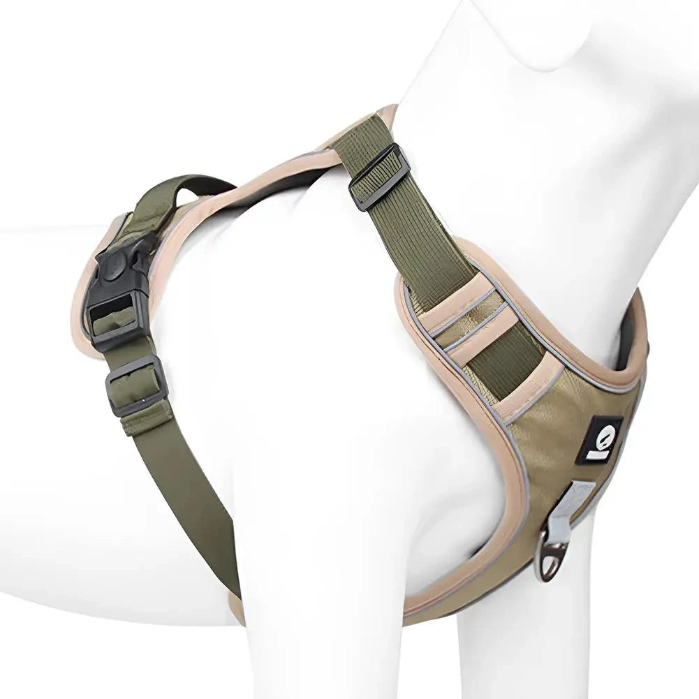 Adjustable Reflective Oxford Vest harness For Medium Large Dogs Labrador Outdoor Walking Training
