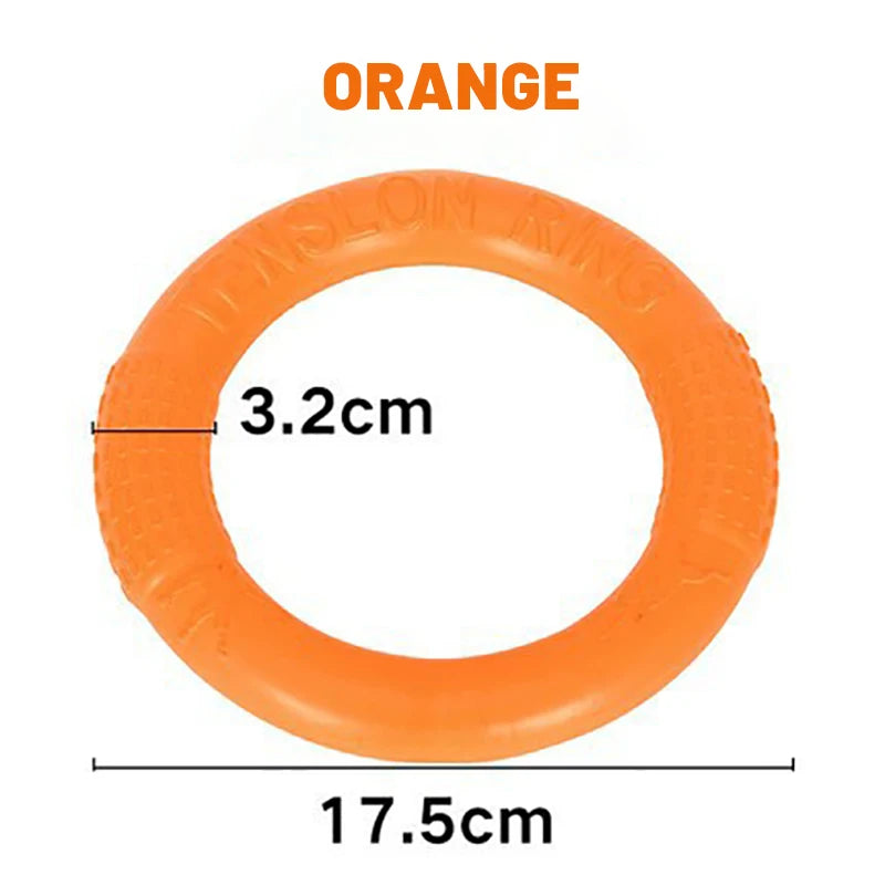 Dog Toy Flying Disk Ring Puller Eva Interactive Training
