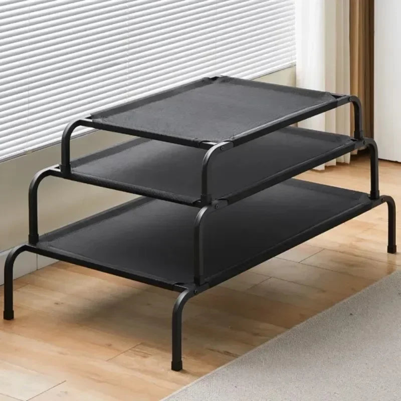 Detachable Breathable Dog Bed With Steel Frame For Large Dogs