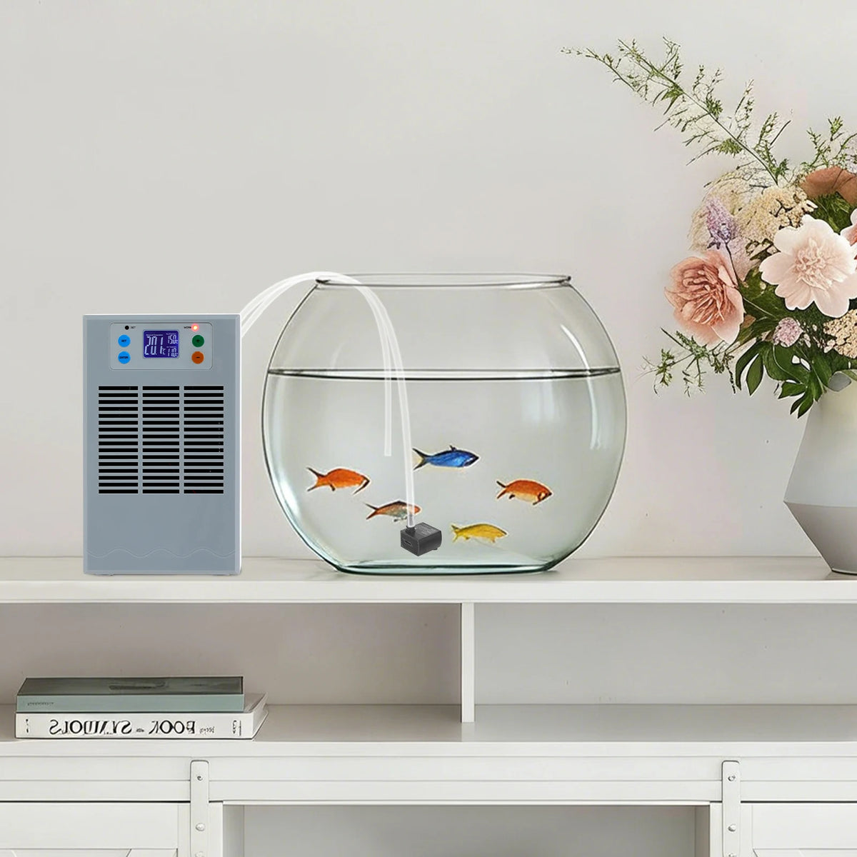 Reliable 100W Aquarium Water Chiller With Led Temperature Control