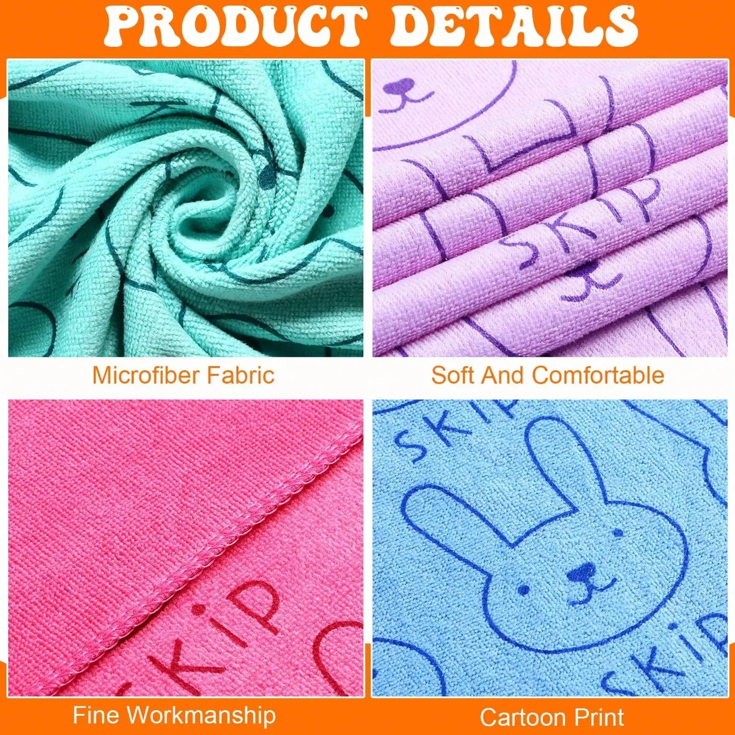 Ultra Fine Pet Towel Quick Dry For Small Cats Dogs