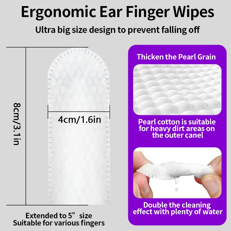 Premium Ear Cleaning Wipes For Dogs And Cats Removing Mites