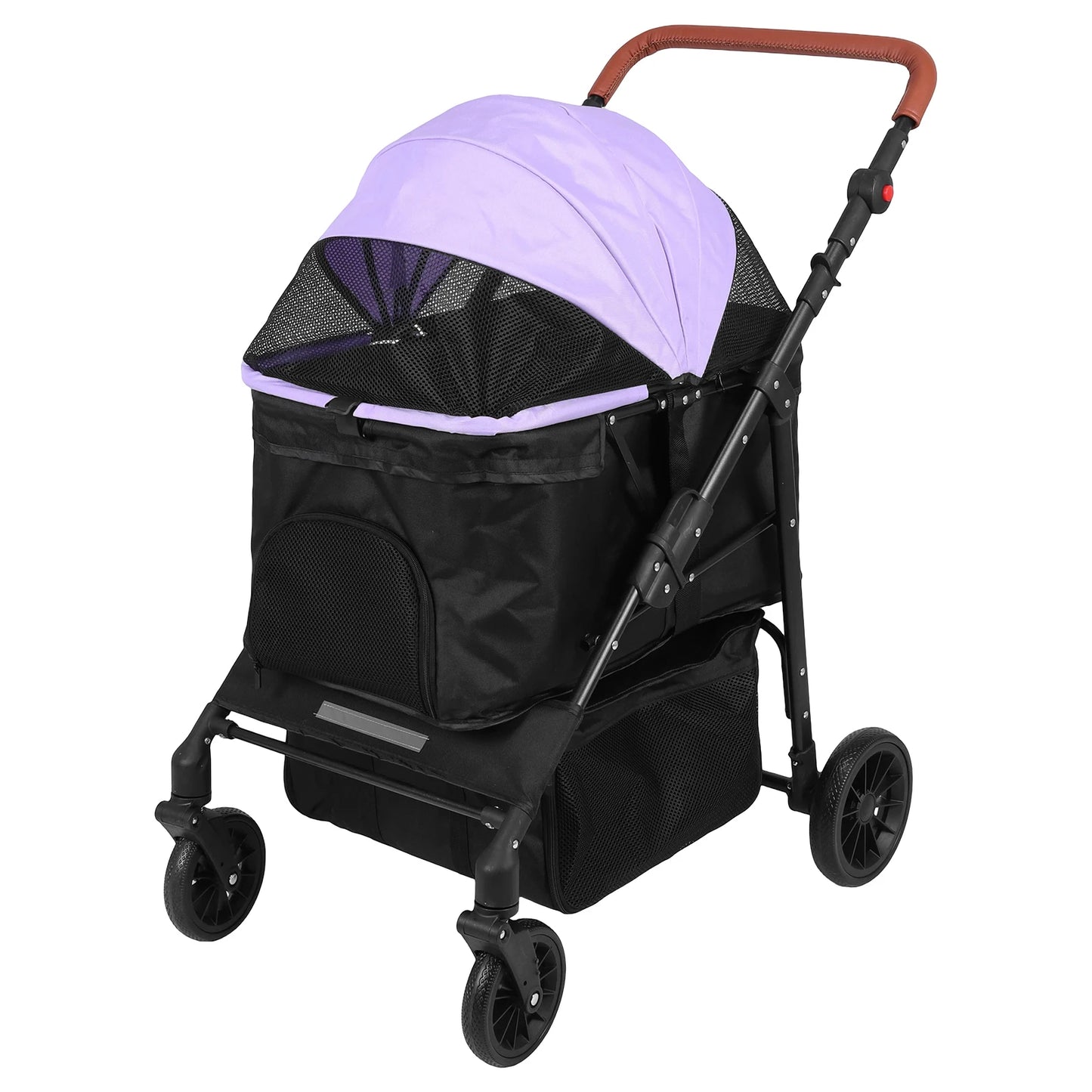 Shunmaii Pet Stroller Foldable Jogger For Small And Medium Dogs