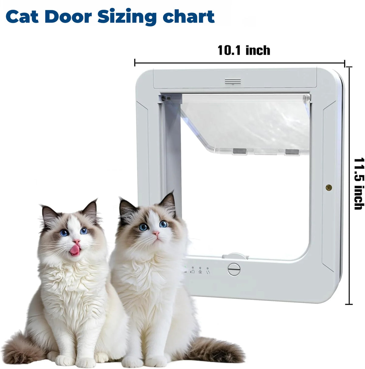 RFID Cat Door With Collar Recognition And Four Way Control