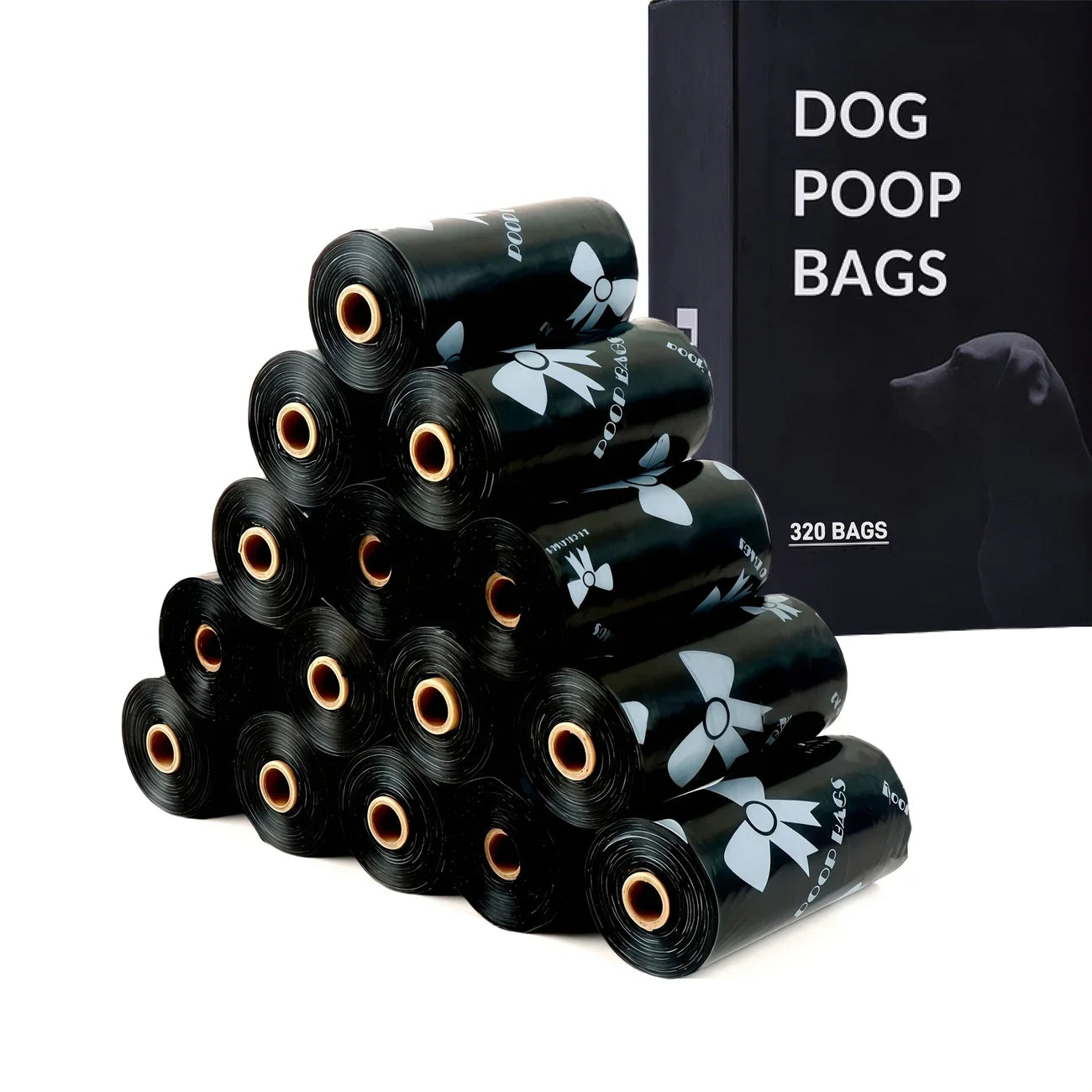 Dog Poop Bags 180Count Thick Leak Proof for Pets Supplies