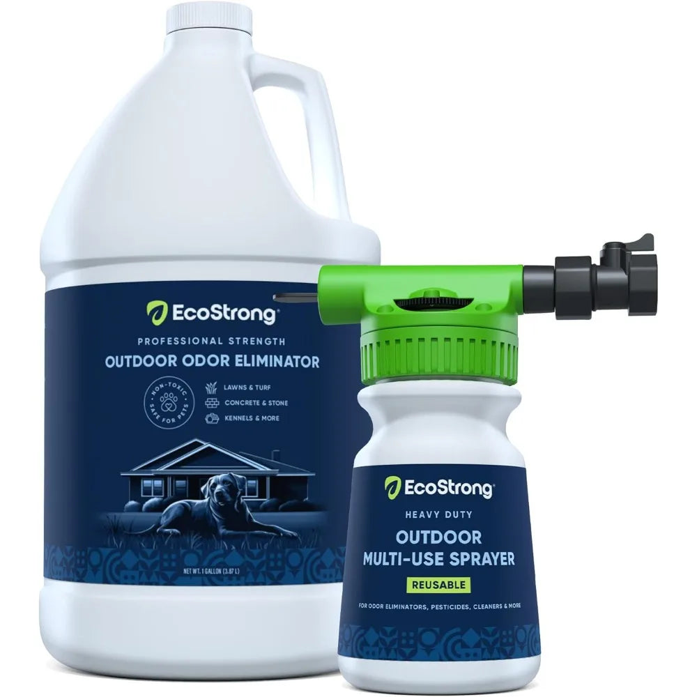 XMSJ Outdoor Odor Eliminator Dog Urine Enzyme Cleaner Lemon Eucalyptus Scent