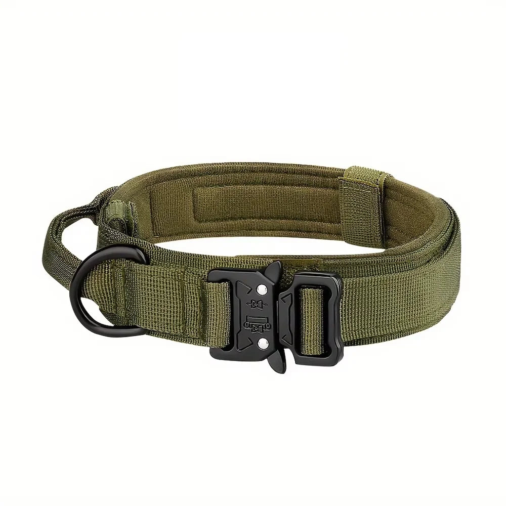 Adjustable Dog Training Collar And Leash Set With Control Handle