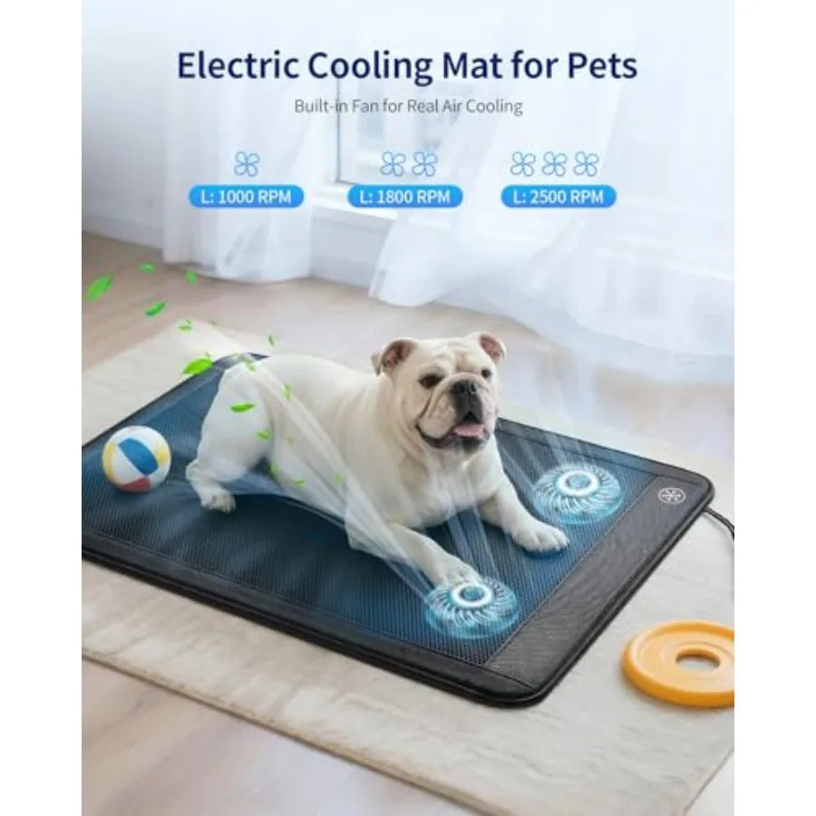 Electric Pet Cooling Mat With Quiet Adjustable Temperature Control