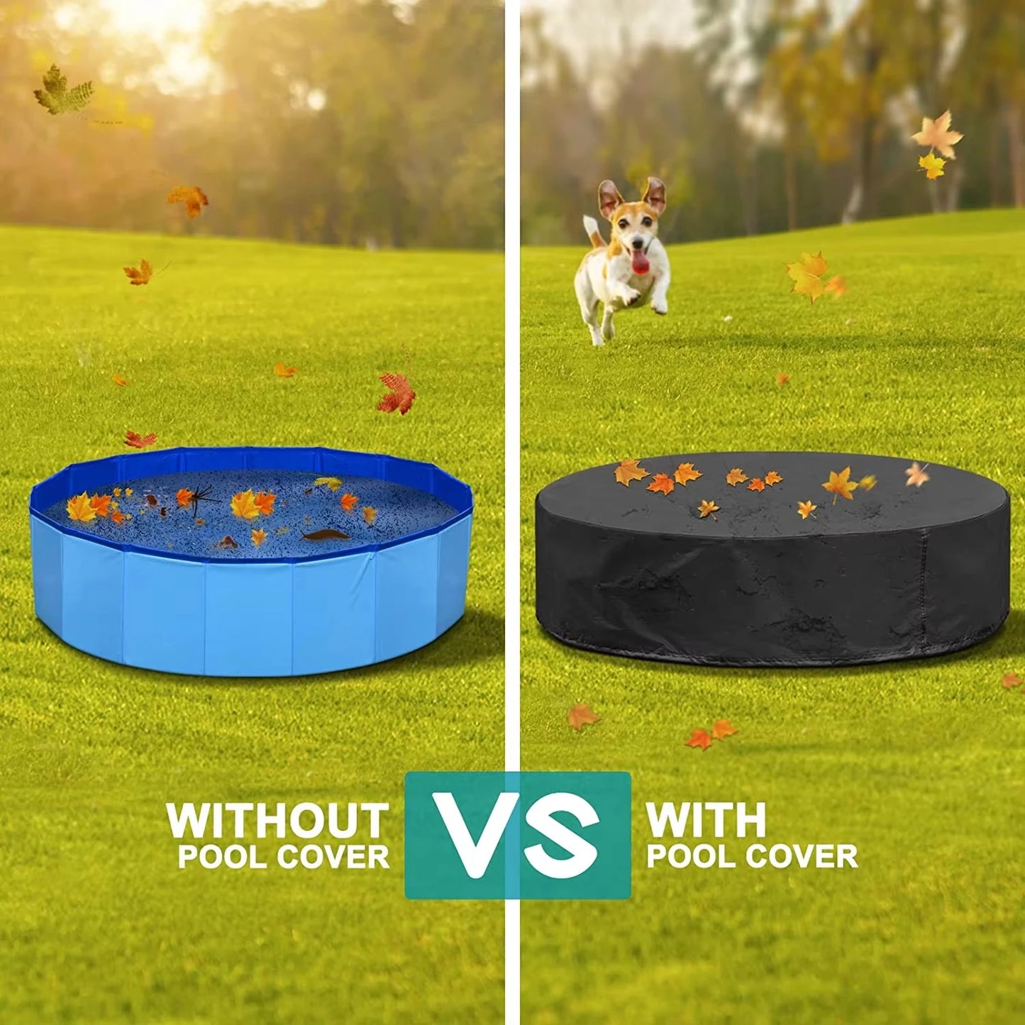 Portable Dog Pool Bathing Tub For Large Dogs Scratch Resistant
