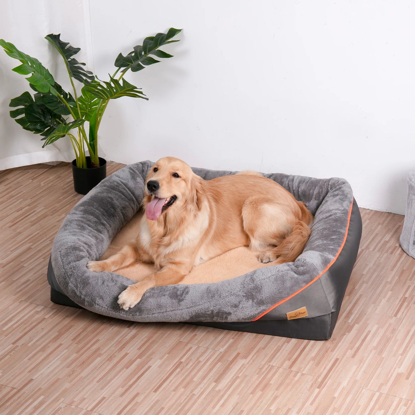 BINGOPAW Super Soft Orthopedic Dog Bed with Removable Cover