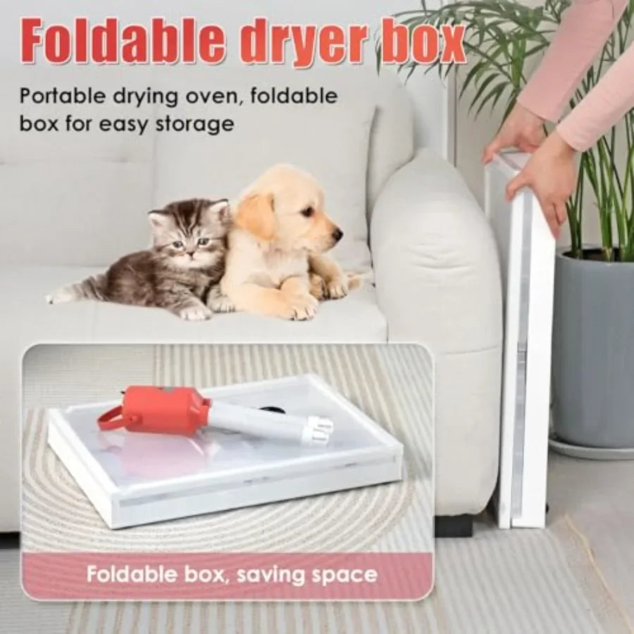 Automatic Pet Dryer Box for Cats and Small Dogs Timer