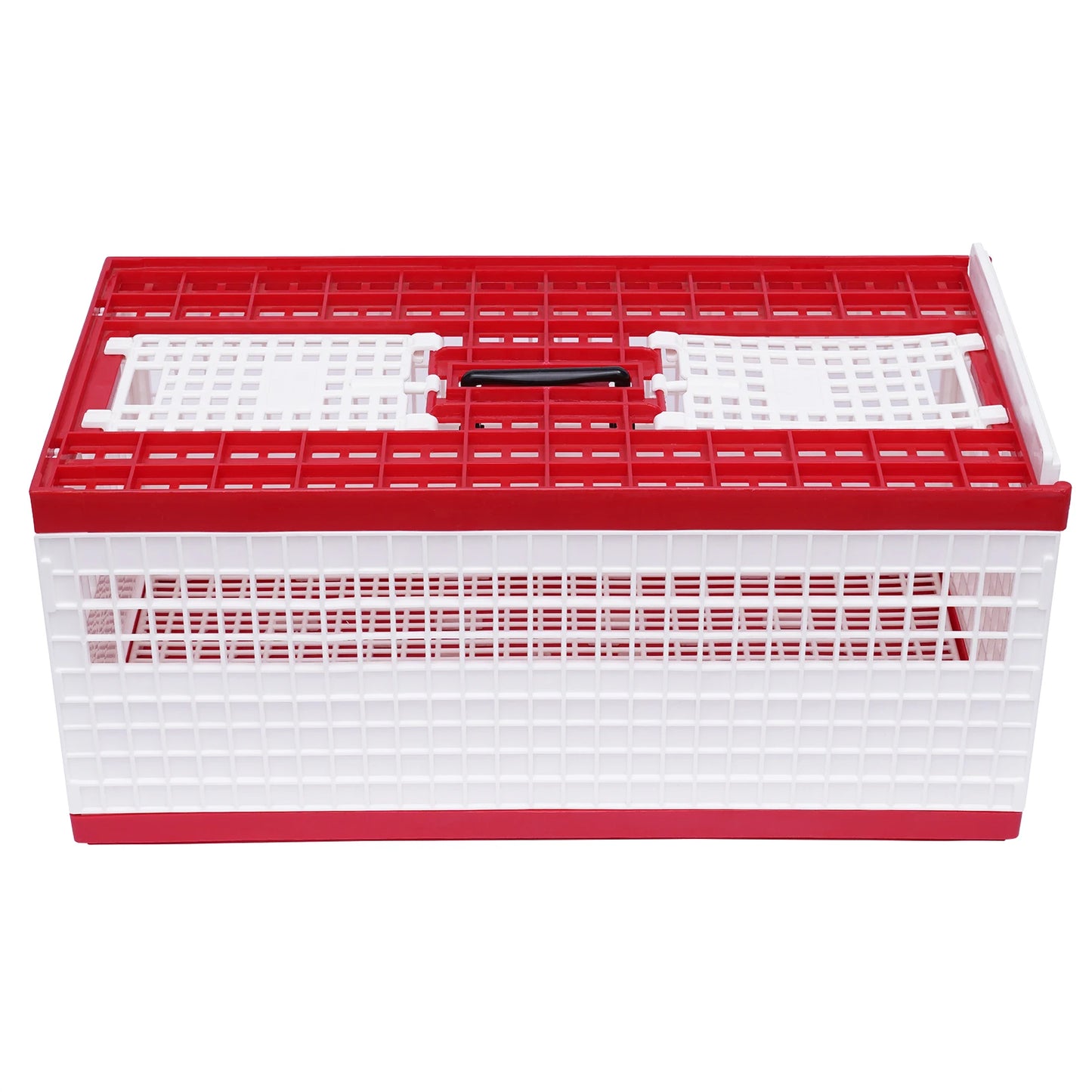 NONECN 3-Door Pigeon Cage With Handle Foldable Travel Bird Cage