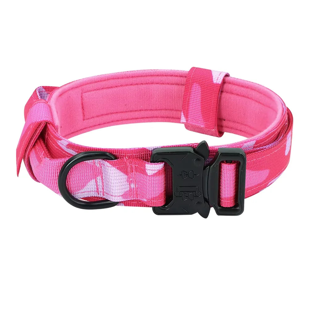 Adjustable Dog Training Collar And Leash Set With Control Handle