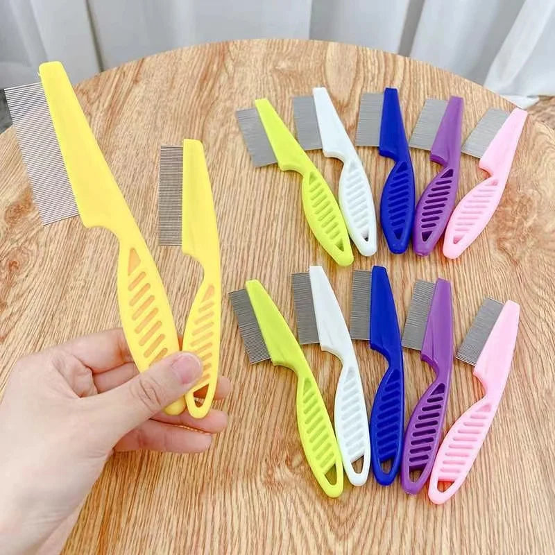 Pet Hair Shedding Comb for Dogs and Cats Gentle Flea Grooming Tool