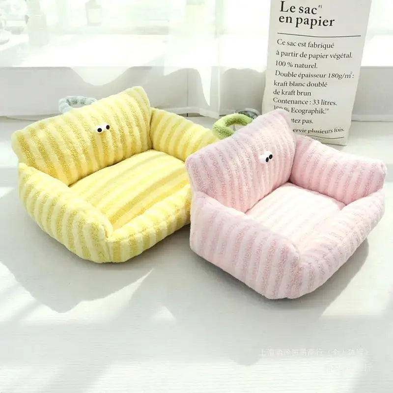 Wintertime Warm Pet Sofa Kennel Bed For Dogs And Cats