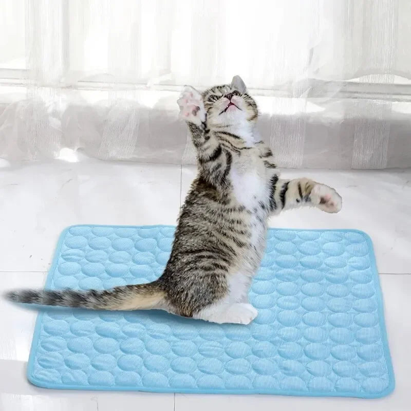 Ice Cooling Pet Mat For Cats And Dogs Durable Nest