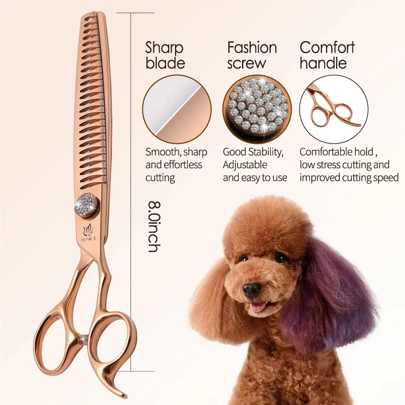 Fenice JP440C Pet Grooming Scissors Set For Canine Groomers