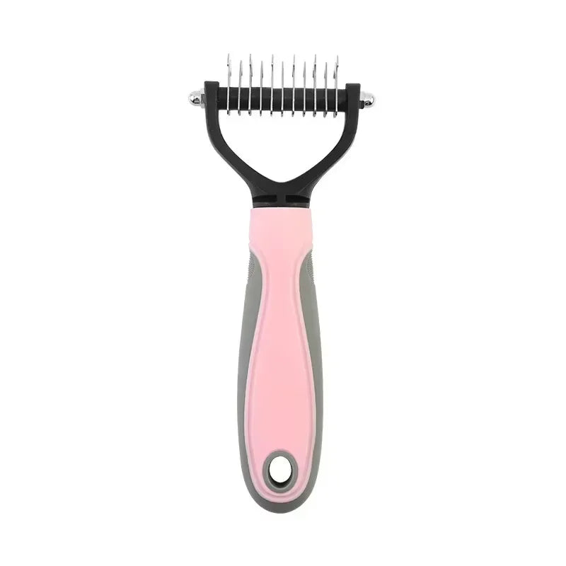 Double Sided Pet Grooming Comb For Dog Cat Hair Removal