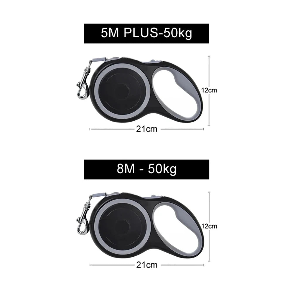Retractable Dog Leash Adjustable Rope For All Dogs