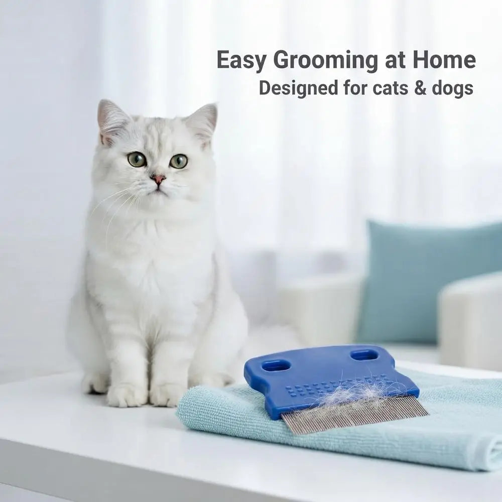 Tear Stain Remover Comb Set for Dogs and Cats Grooming