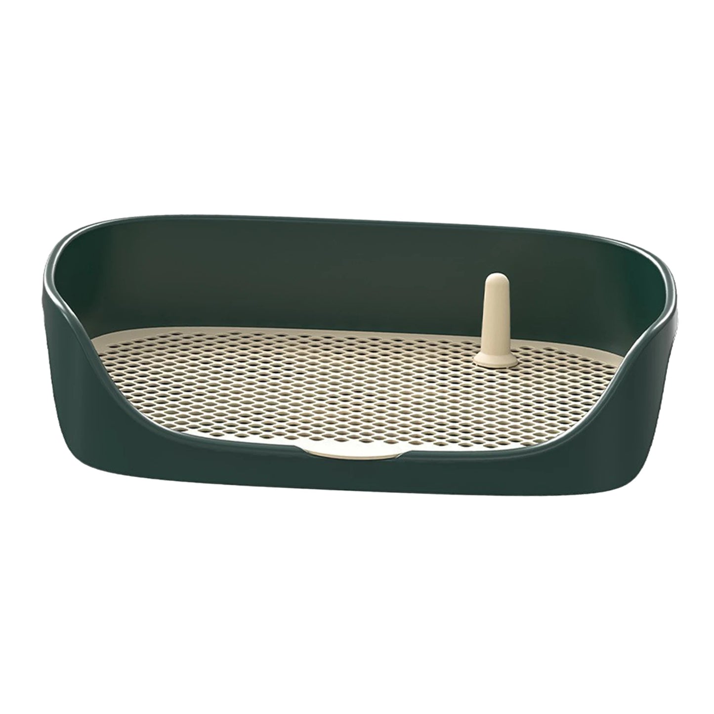 Portable Dog Toilet Potty Tray Litter Box Anti Splash Training