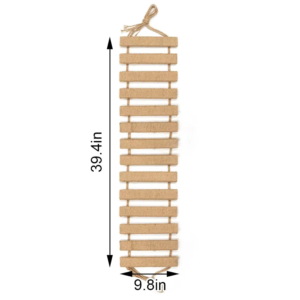 CWV Sisal Rope Cat Bridge Ladder and Scratching Furniture for Climbing and Play