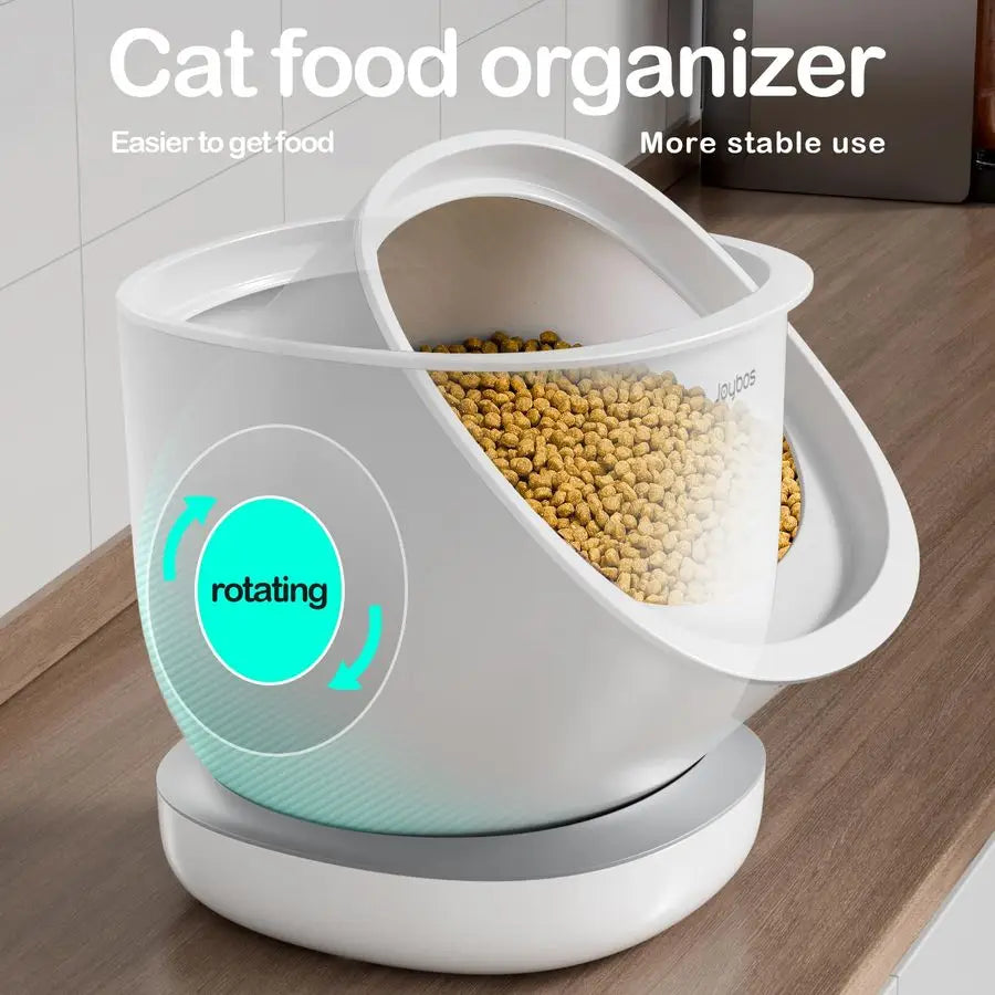 XMSJ Airtight Pet Food Container For Treats And Dry Food