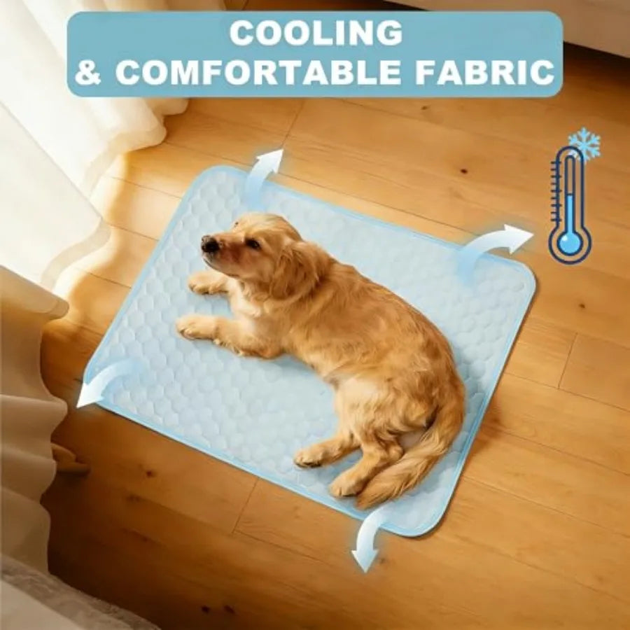 Anti Slip Washable Cooling Mat For Comfortable Pets